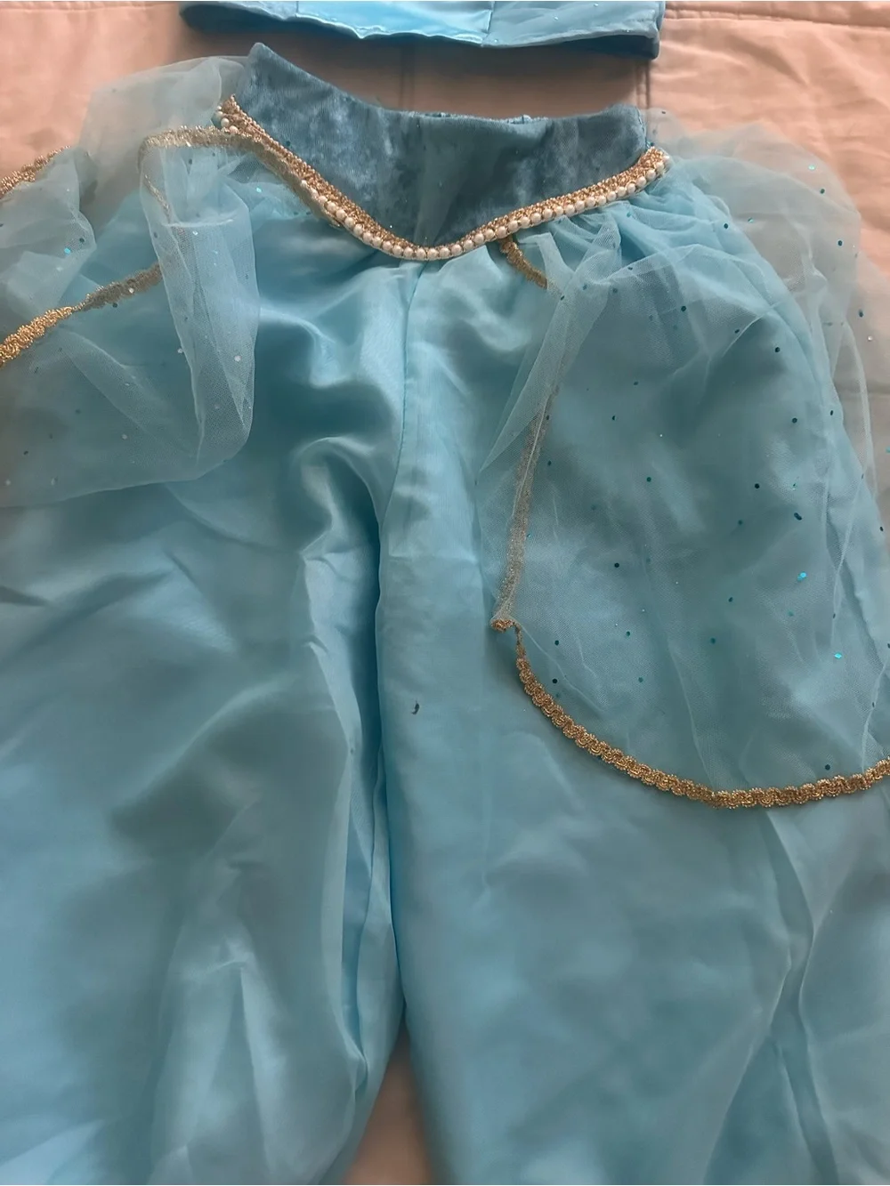 Pottery Barn Kids Disney Princess Jasmine Toddler Costume, 7-8Y